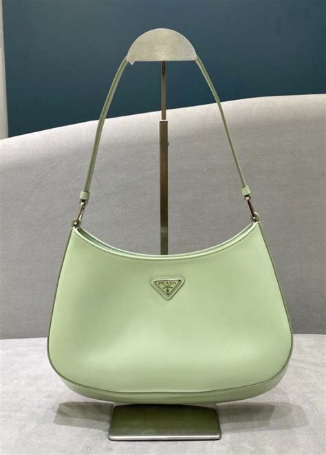 green prada handbag